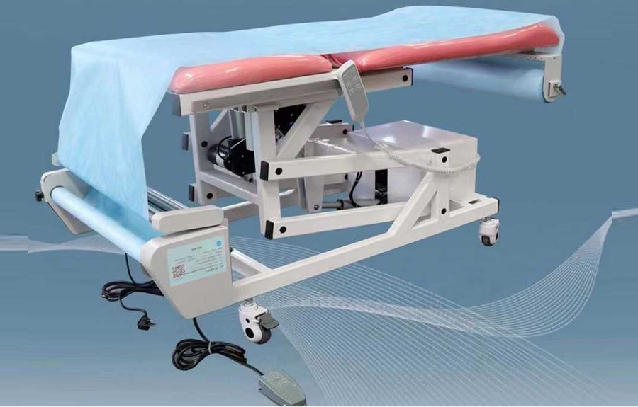 電動(dòng)婦科檢查床+自動(dòng)卷紙機3500